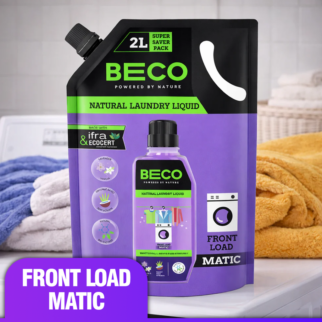 co⭐︎NATURAL LAUNDRY Natural Laundry Cleaner Refill 2 L Front Load | BECO