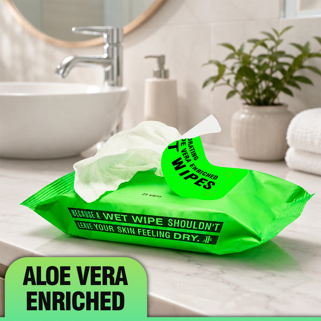 Aloe Infused Bamboo Wet Wipes