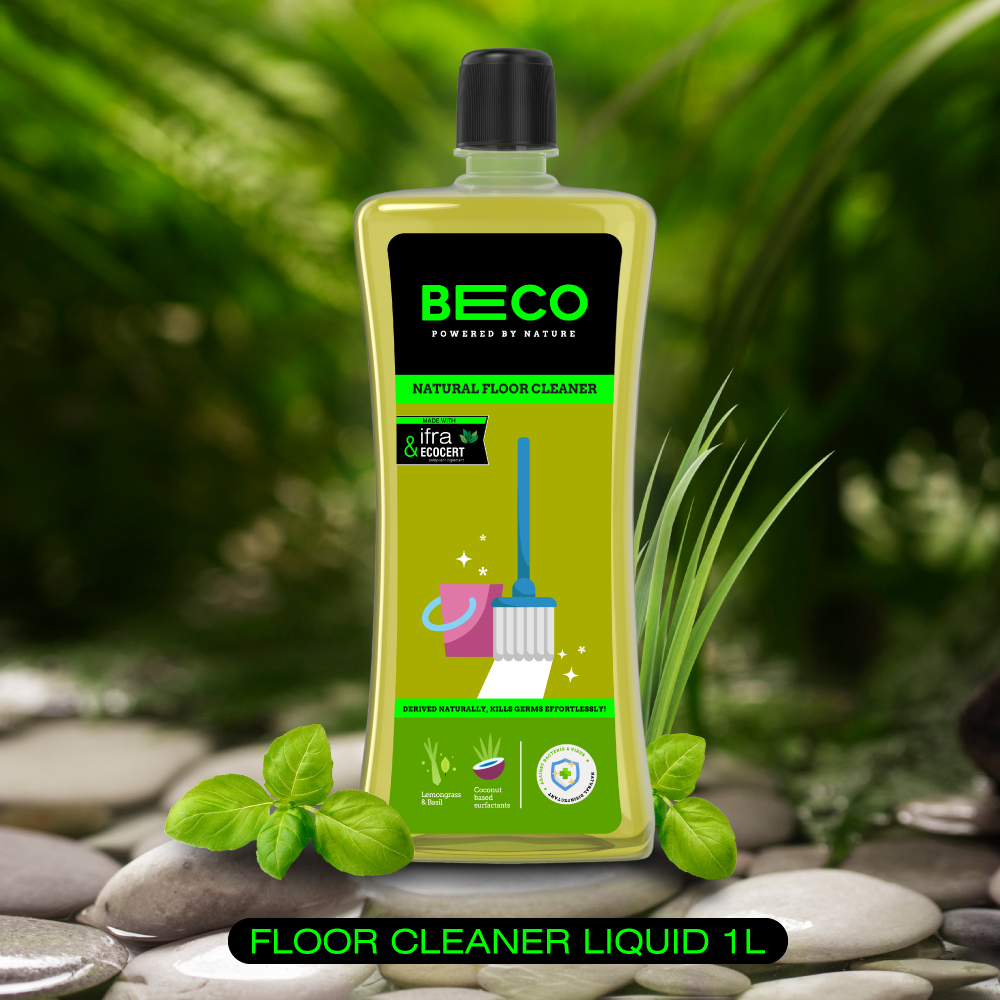 Natural Floor Cleaner 1 L | Chemical-Free Clean | BECO