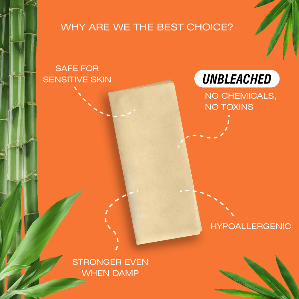 Bamboo Facial Tissues - 100 pulls | Pack of 6_EMP