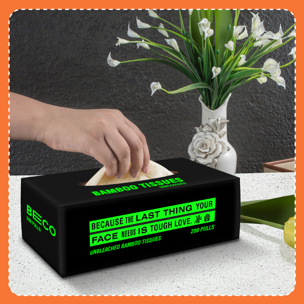 Bamboo Facial Tissues - 200 pulls ..