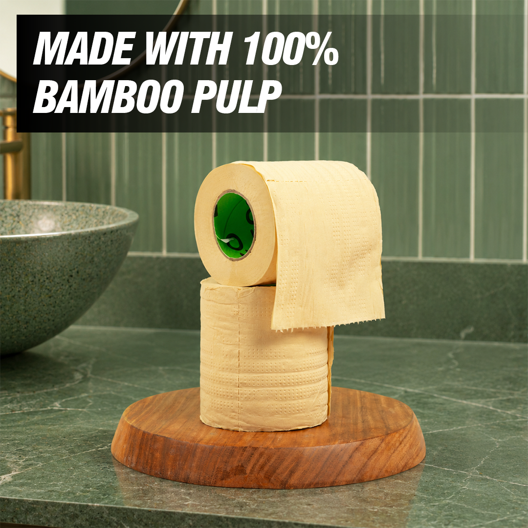 Bamboo Toilet Paper - 160 pulls | Pack of 6