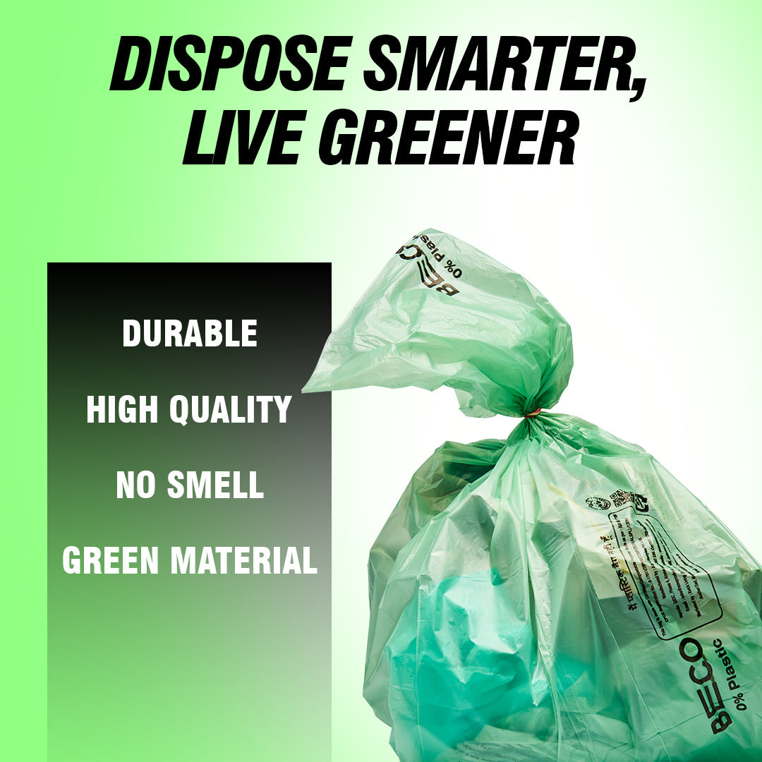 Compostable Garbage Bags - Large - 10 bags/roll