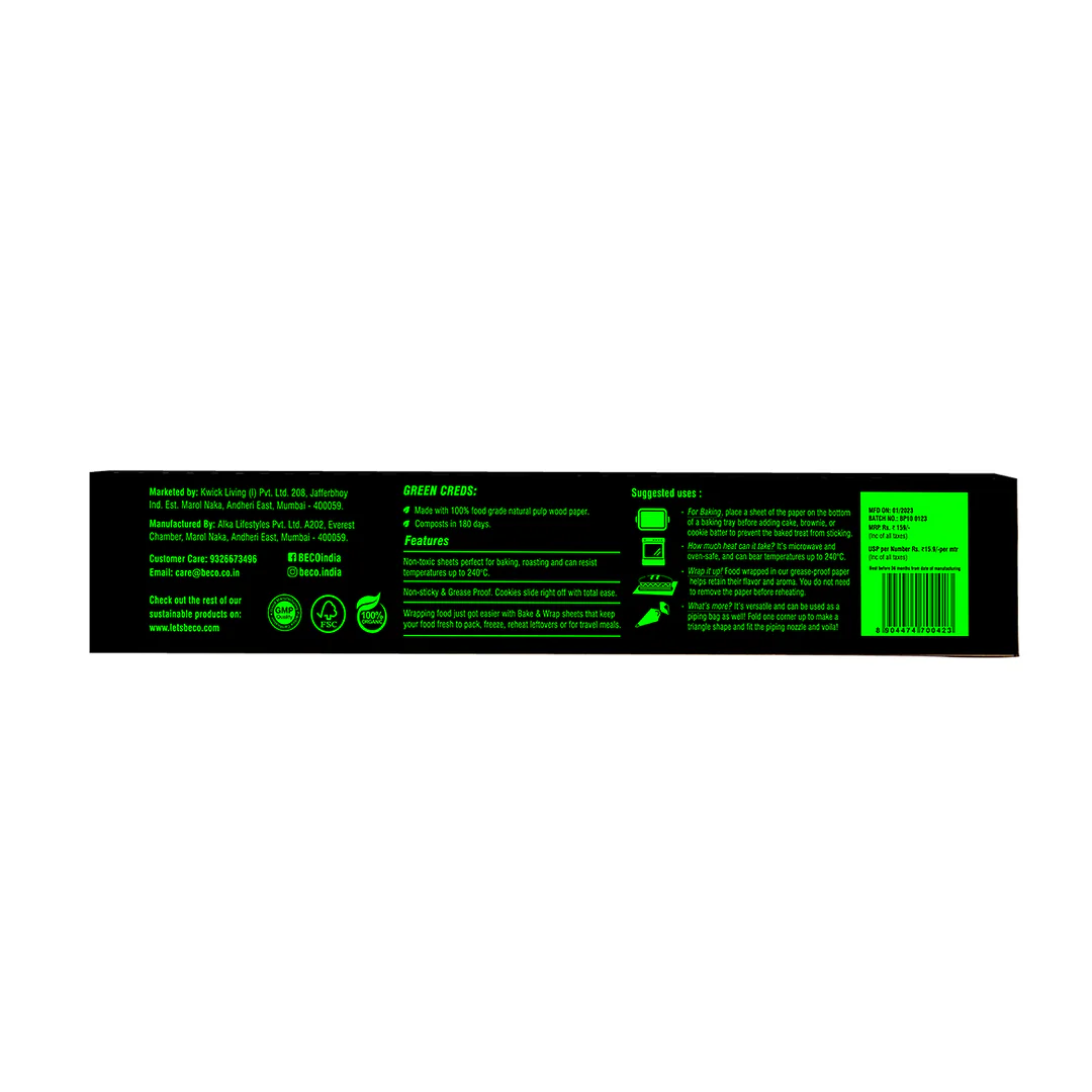 Bake & Wrap Roll - 10 mtr | Pack of 2