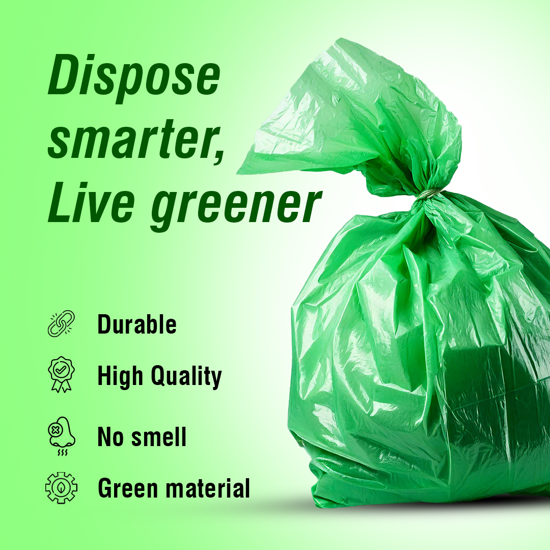 Biofriendly Garbage Bags - Large - 15 bags/roll..