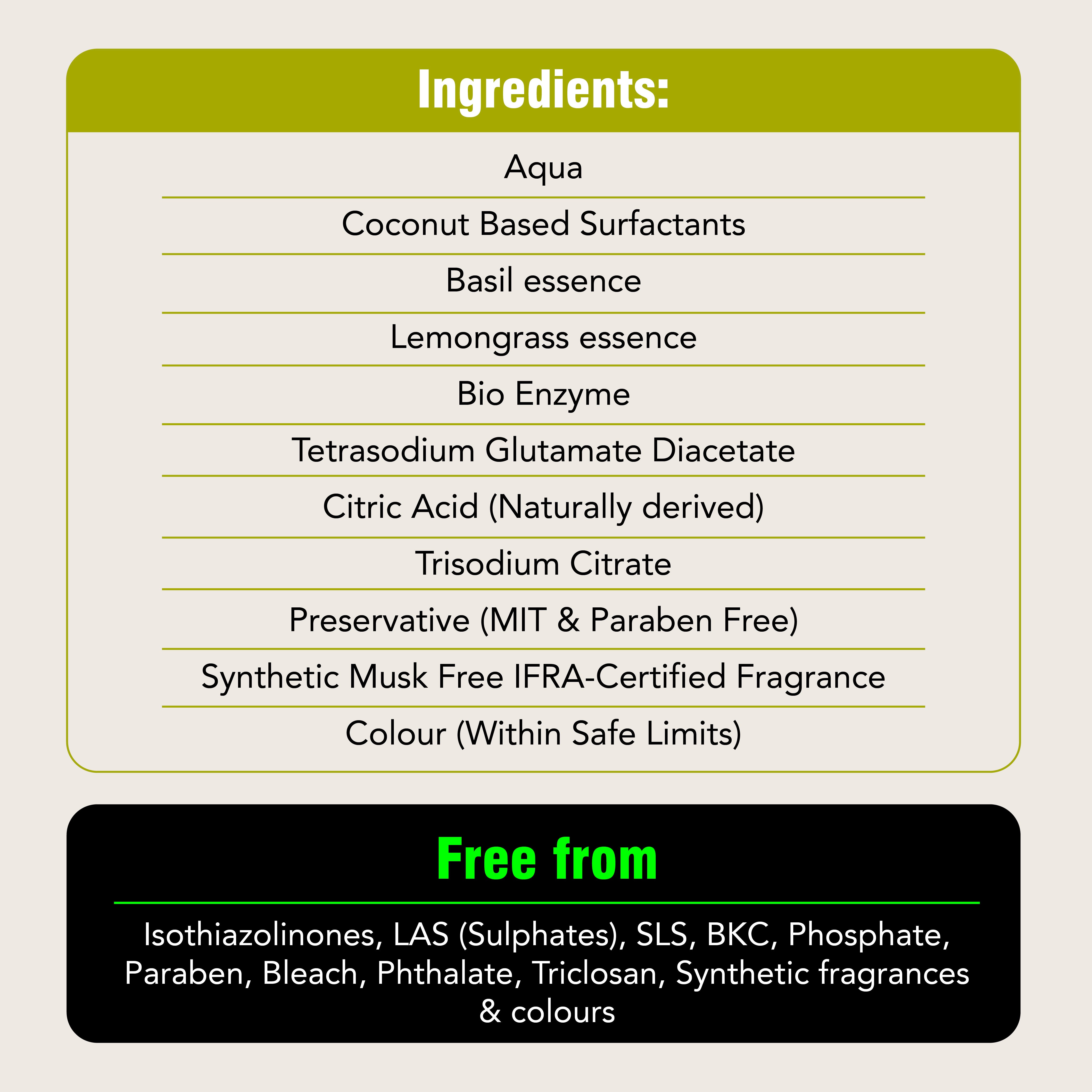 Natural Floor Cleaner Liquid - 1 litre