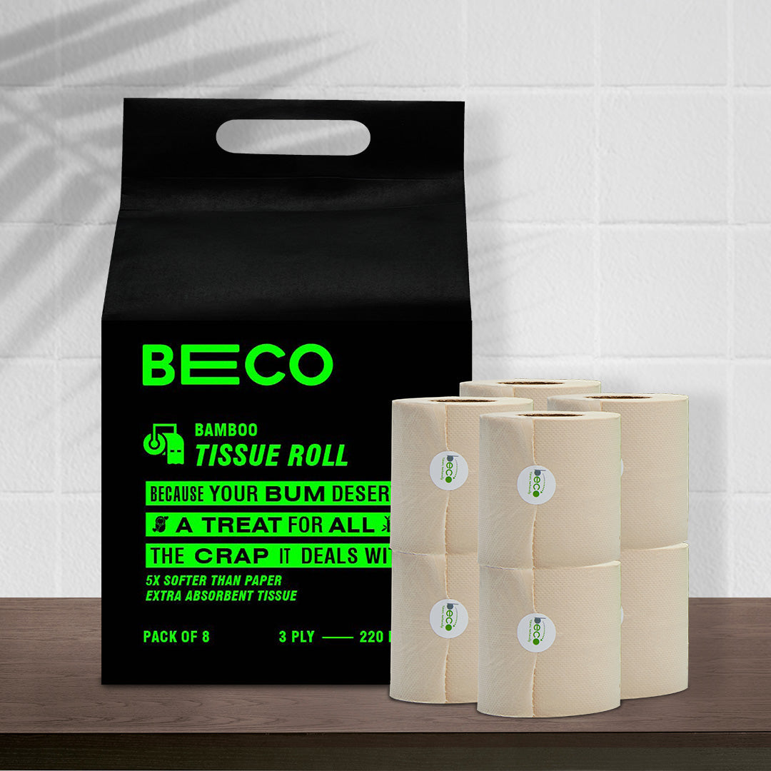 Acheter Papier toilette en bambou biodégradable (1 pc), Rouleau de papier  toilette Bambooee simple, Beco