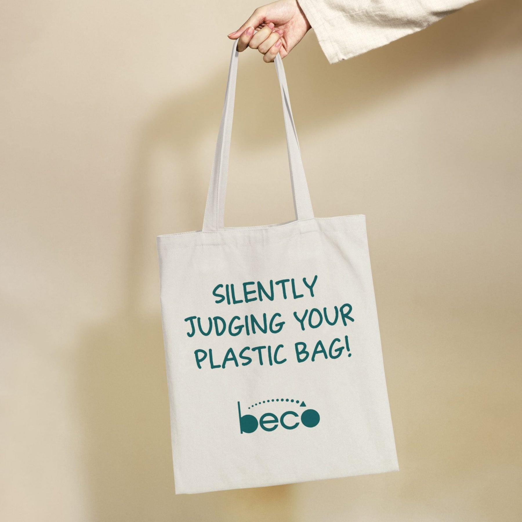 Canvas tote bag mockup psd with abstract plasticine clay pattern