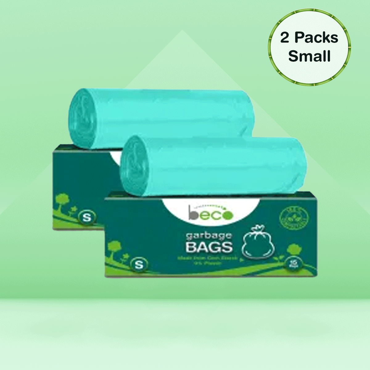 Biodegradable Garbage Bags - Small Size - Pack of 2