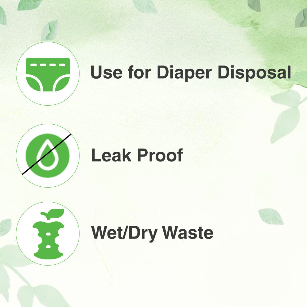 Biodegradable Small Garbage Bags - Pack of 2 - Uses