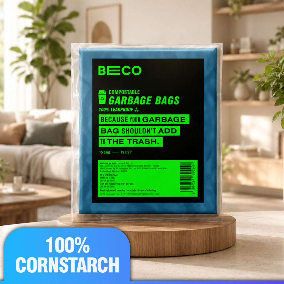 Compostable Garbage Bags medium - Blue