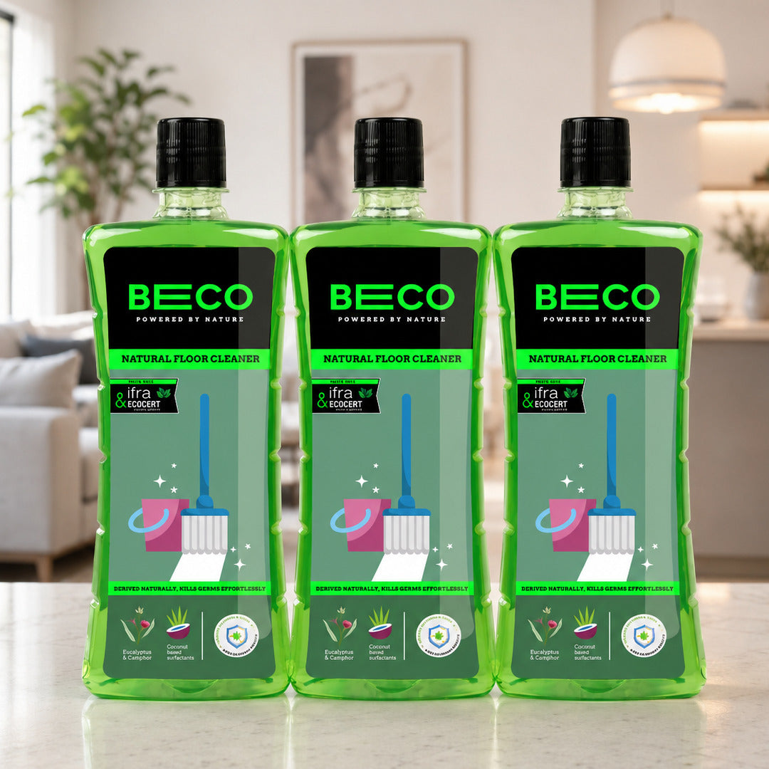 Natural Floor Cleaner Eucalyptus  1 Liter (Pack of 3)