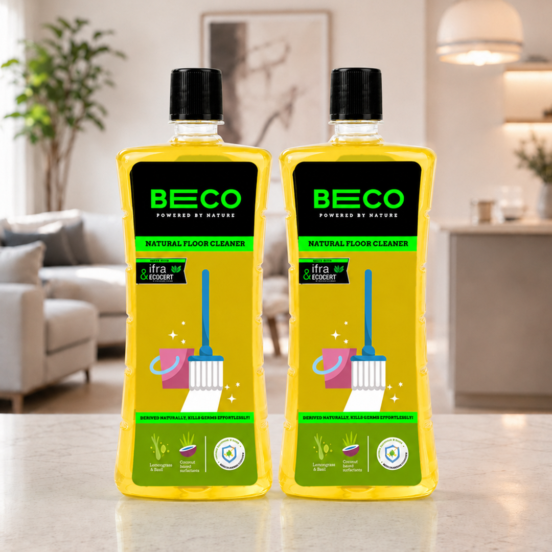 Natural Floor Cleaner Liquid - 1 litre | Pack of 2