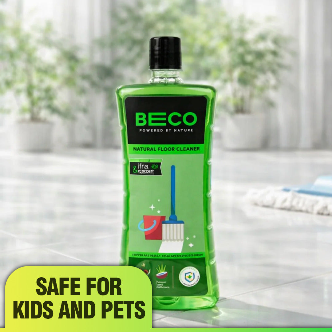 Natural Floor Cleaner Liquid - 1 litre - Eucalyptus & Camphor