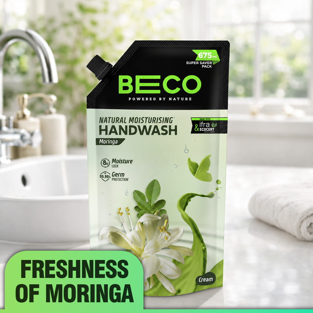 Natural Moisturising Handwash Moringa - 675 ml