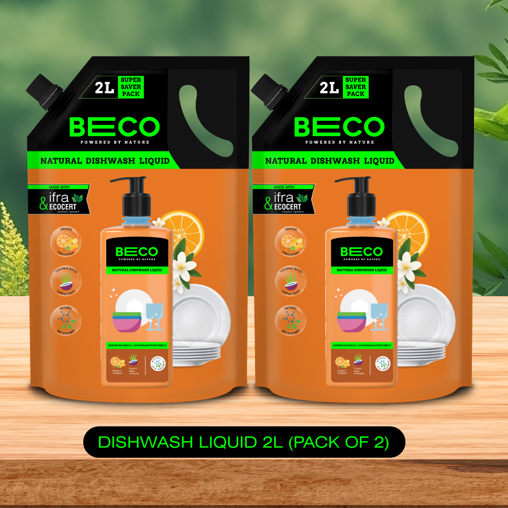 Natural Dishwash Liquid Value Saver Combo - 4L_