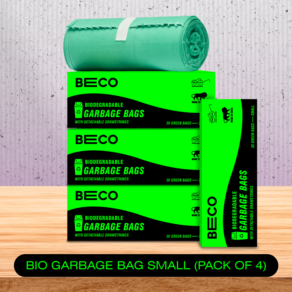 Biofriendly Garbage Bags - Small - 30 bags/roll | Pack of 4