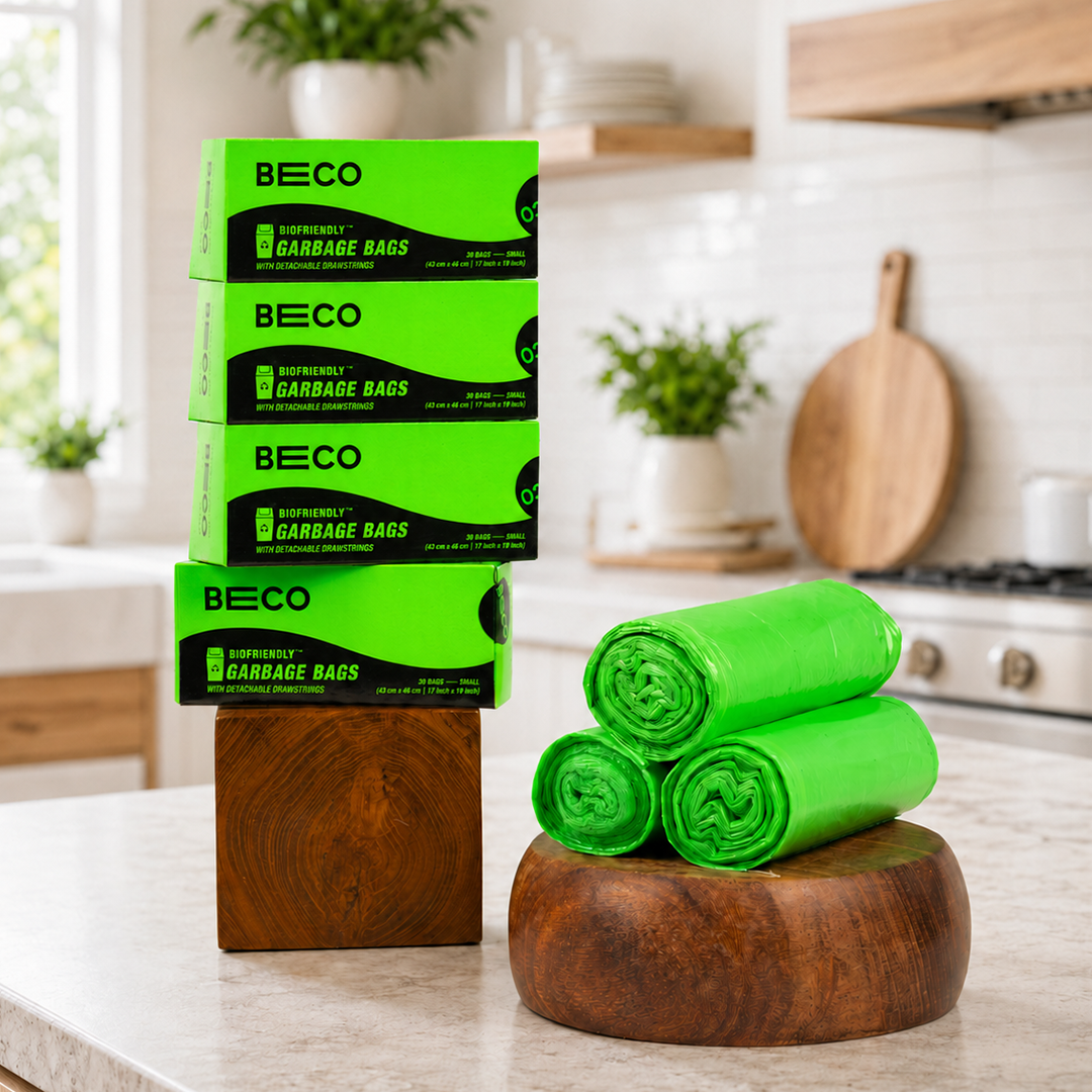 Biofriendly Garbage Bags - Small - 30 bags/roll | Pack of 4