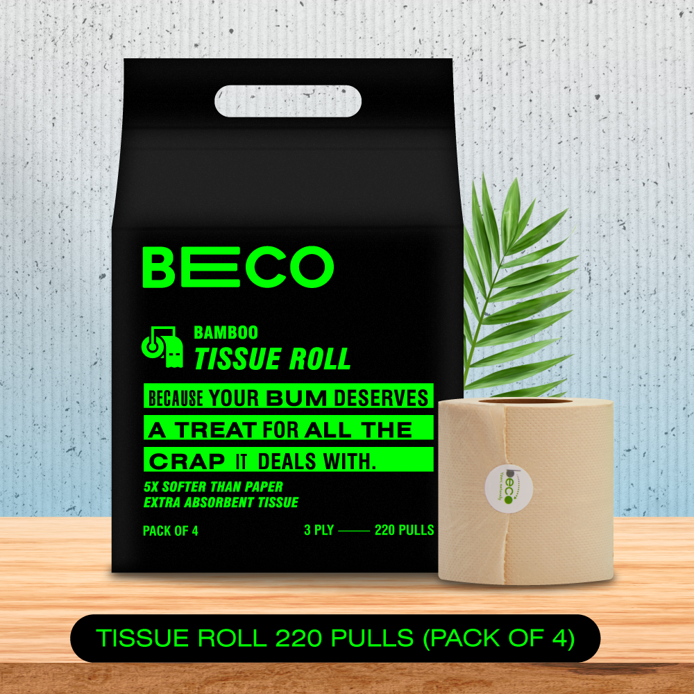 Bamboo Toilet Paper - 220 pulls | Pack of 4_