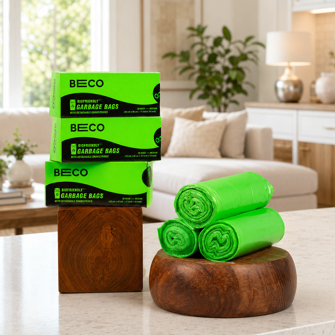 Biofriendly Garbage Bags - Medium - 30 bags/roll | Pack of 3
