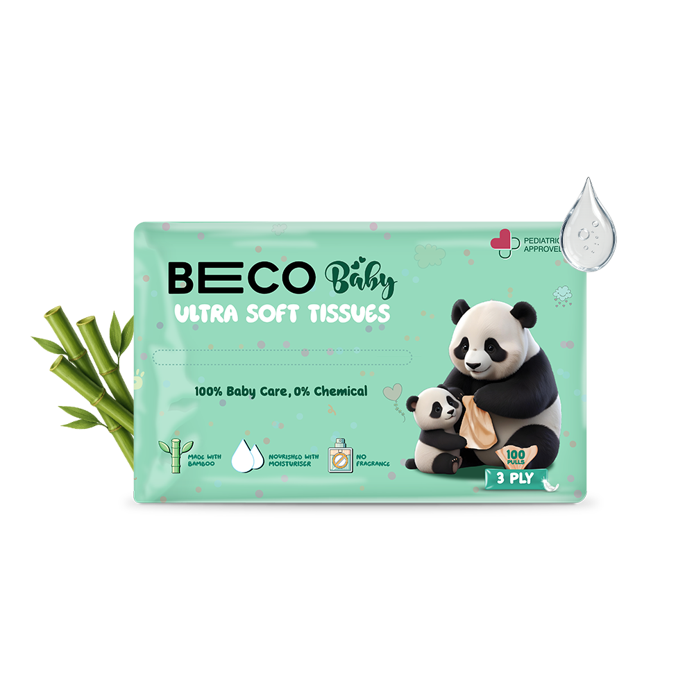 Ultra Soft Baby Tissues - 3 ply 100 Pulls