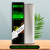 Reusable Bamboo Kitchen Towel - 20 Sheets^^