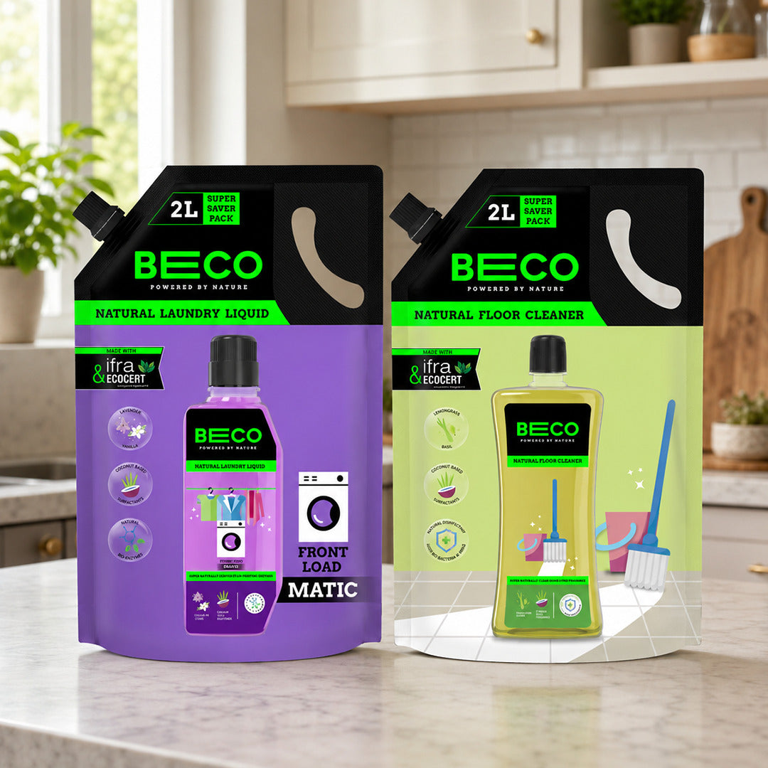 Liquids Saver Combo - Floor Cleaner & Laundry Liquid | Front Load