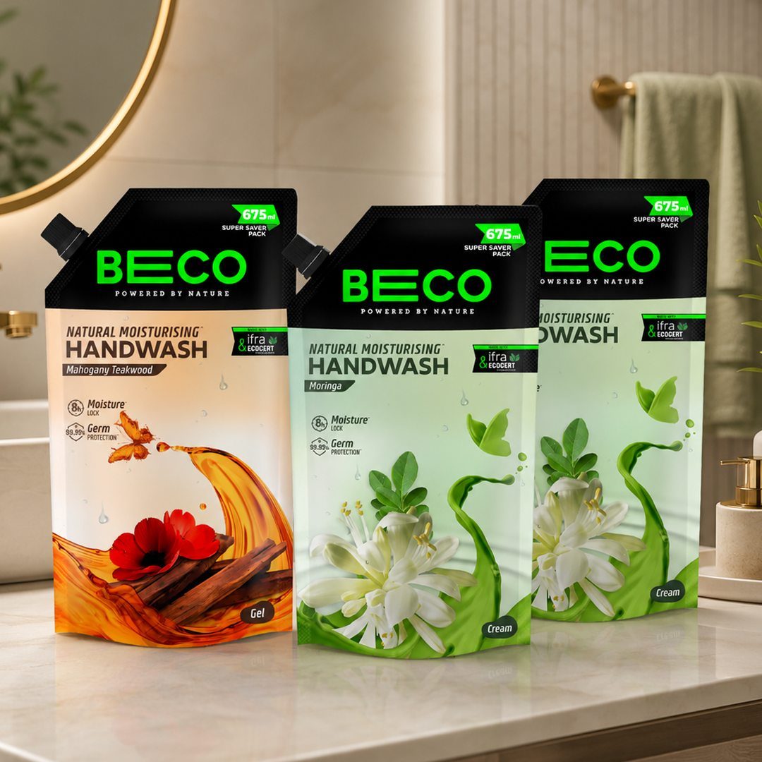 Dual Moringa + Mahogany Handwash Pack