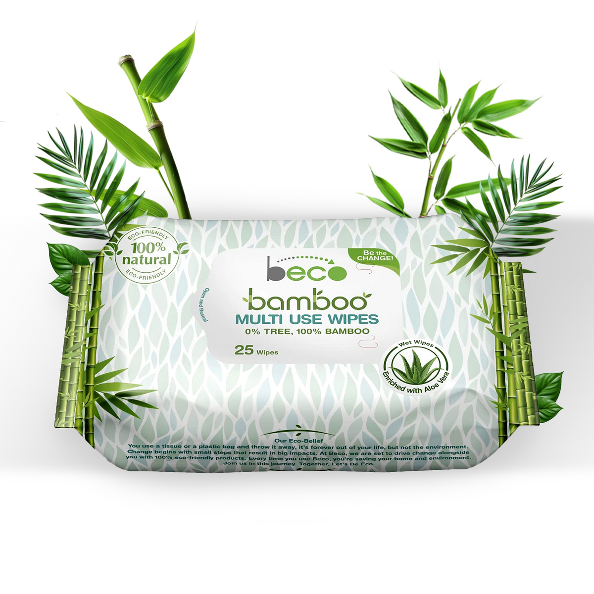Aloe Infused Bamboo Wet Wipes !