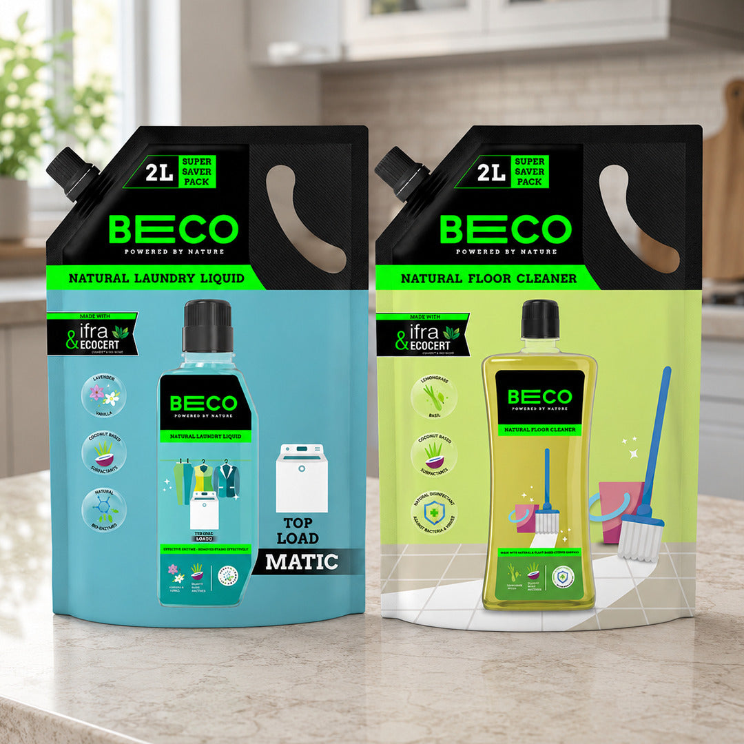 Liquids Saver Combo - Floor Cleaner & Laundry Liquid | Top Load
