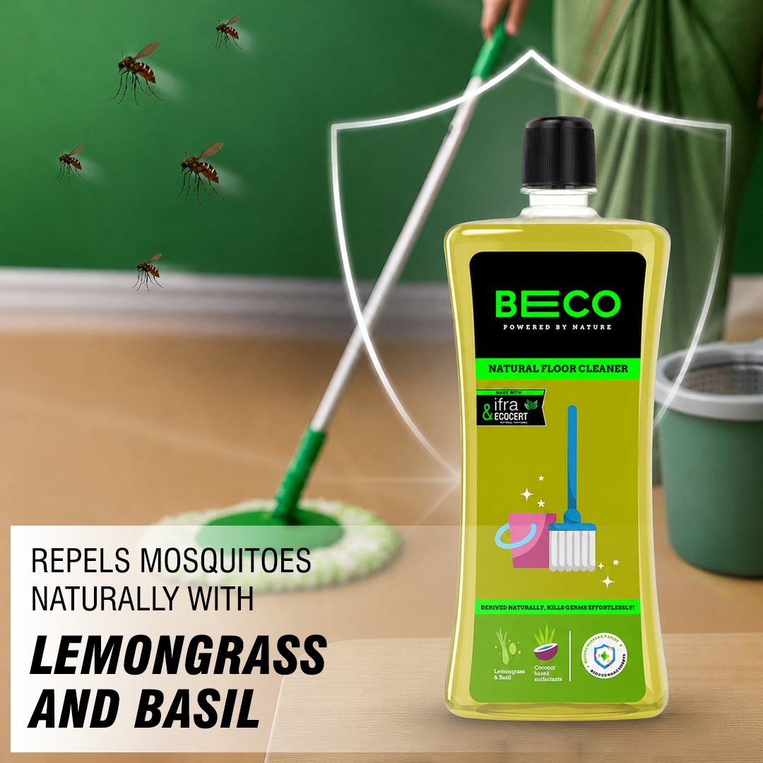 Natural Floor Cleaner Liquid - 1 litre | Pack of 2