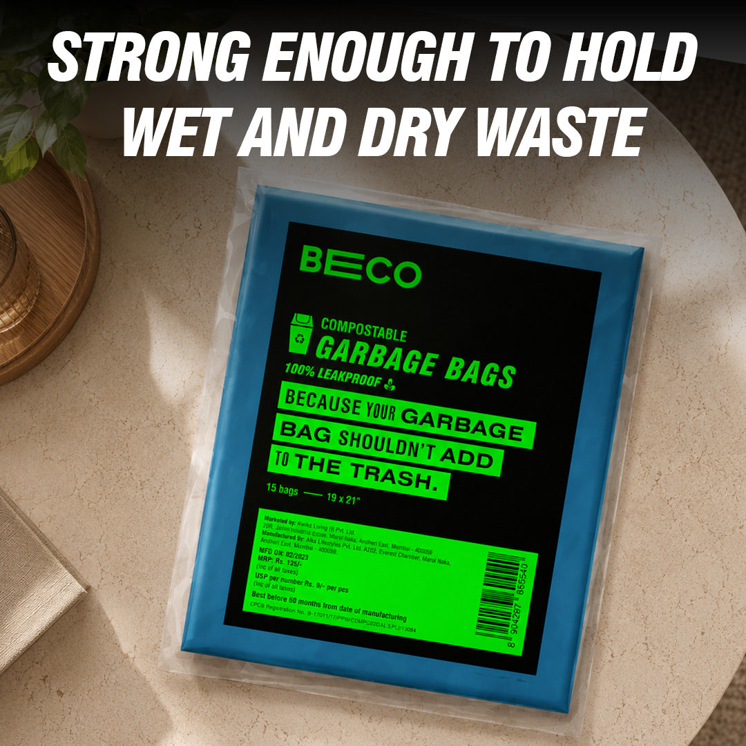 Compostable Garbage Bags medium - Blue