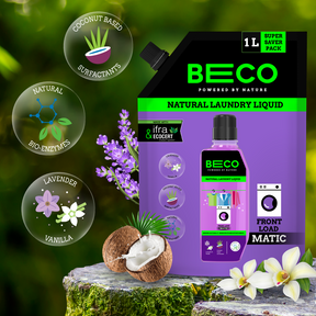 Natural Laundry Cleaner Liquid Refill | Front Load - 1 litre^^