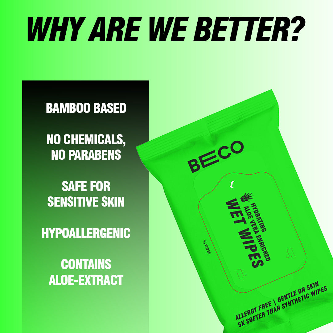 Aloe Infused Bamboo Wet Wipes