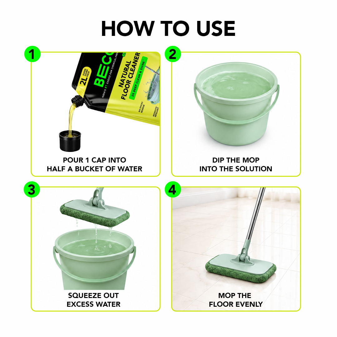 Natural Floor Cleaner Liquid Refill - 2 litre