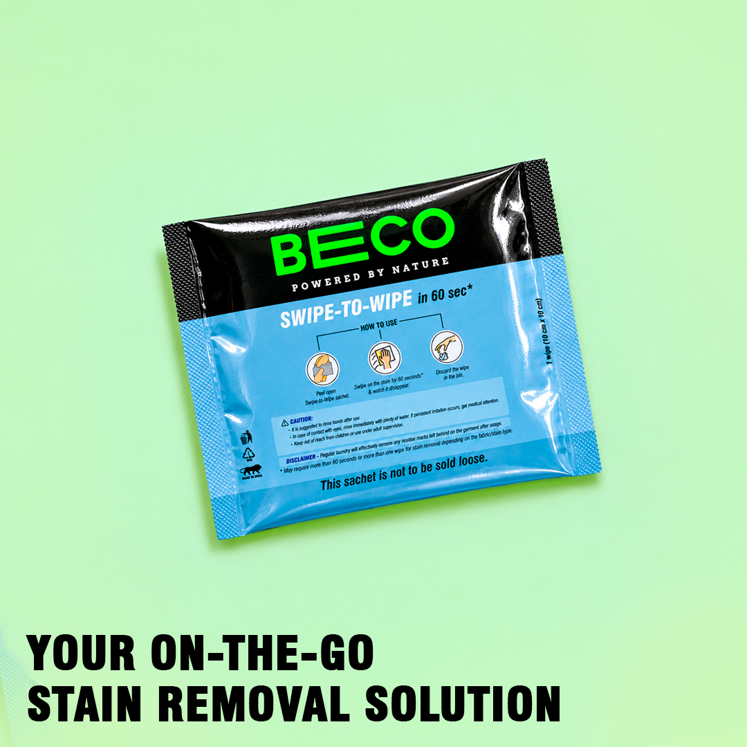 Instant Stain Remover Wipe | Pack of 4