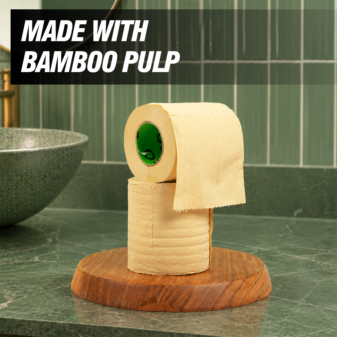 Bamboo Toilet Paper - 160 pulls | Pack of 6