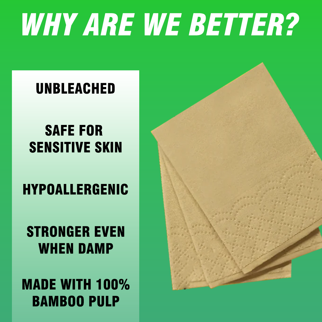 Bamboo Facial Tissue 100 Pulls 3ply (Pack of 2)
