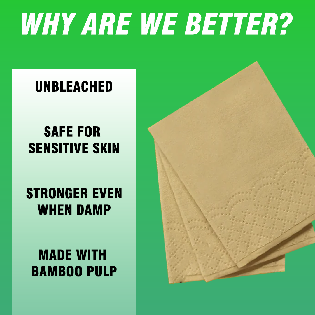 Bamboo Facial Tissues - 100 pulls 2ply