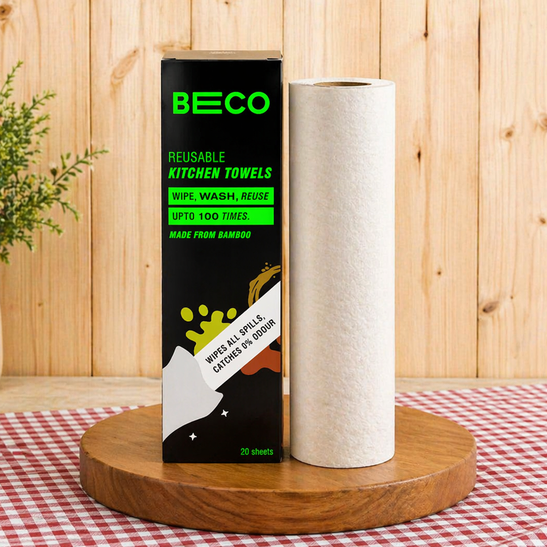 Reusable Bamboo Kitchen Towel - 20 Sheets