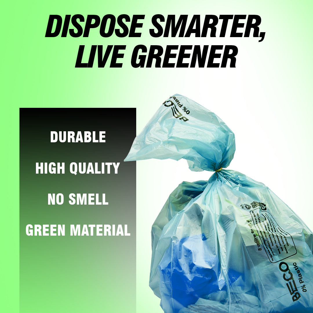 Compostable Garbage Bags medium - Blue
