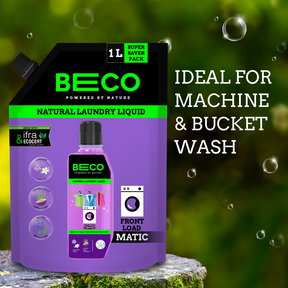 Natural Laundry Cleaner Liquid Refill | Front Load - 1 litre^^