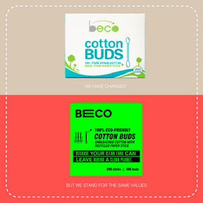 Cotton Buds with Recycled Paper Sticks - 200 Sticks_EMP