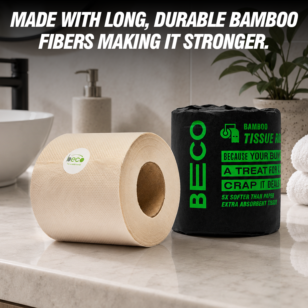 Bamboo Toilet Paper - 160 pulls | Pack of 6