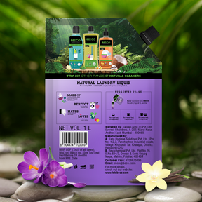 Natural Laundry Cleaner Liquid Refill | Front Load - 1 litre^^