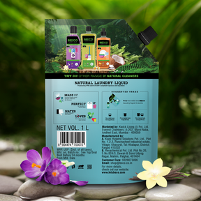 Natural Laundry Cleaner Liquid Refill | Top Load - 1 litre_