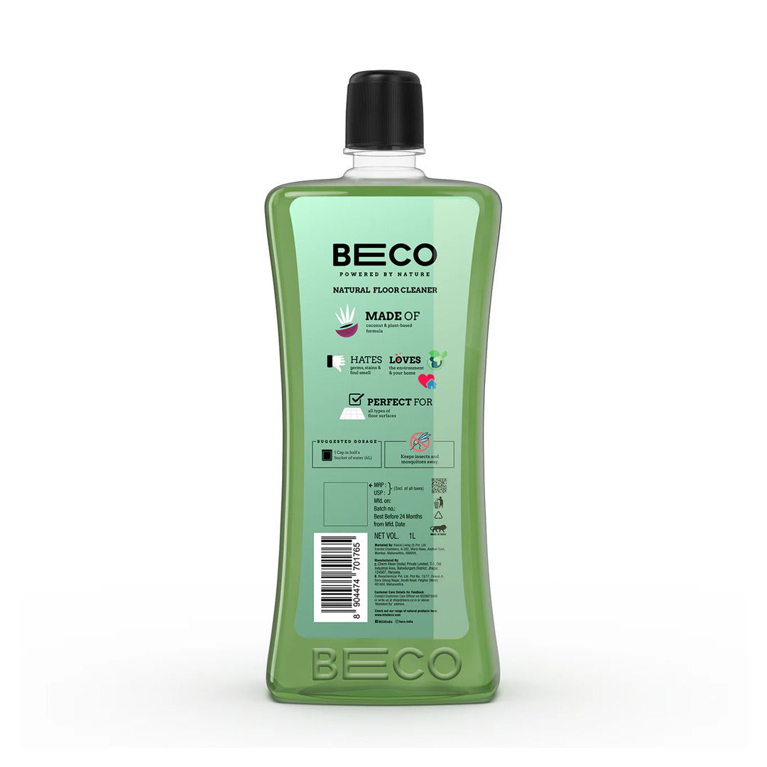 Natural Floor Cleaner Eucalyptus  1 Liter (Pack of 3)