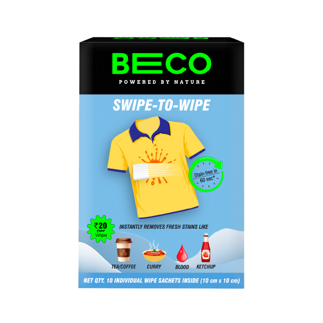 Instant Stain Remover Wipe | Pack of 4