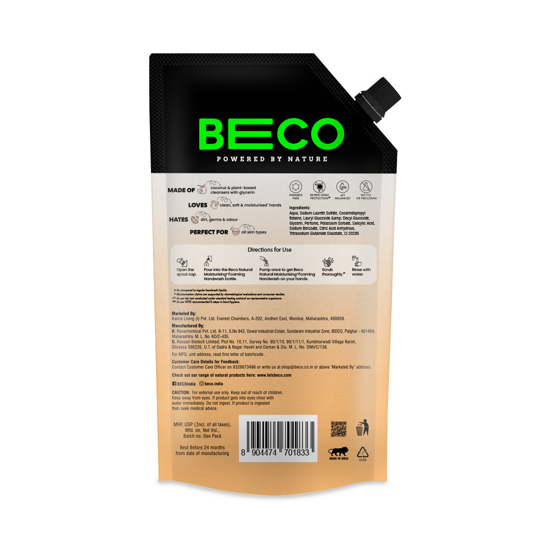 Foaming Handwash Refill 700 ML pack of 2