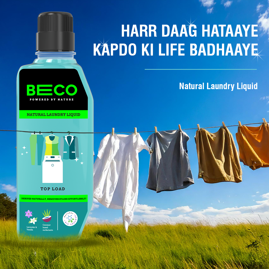 Beco Laundry Cleaner Liquid Shampoo Top Load 4 Ltr Refill